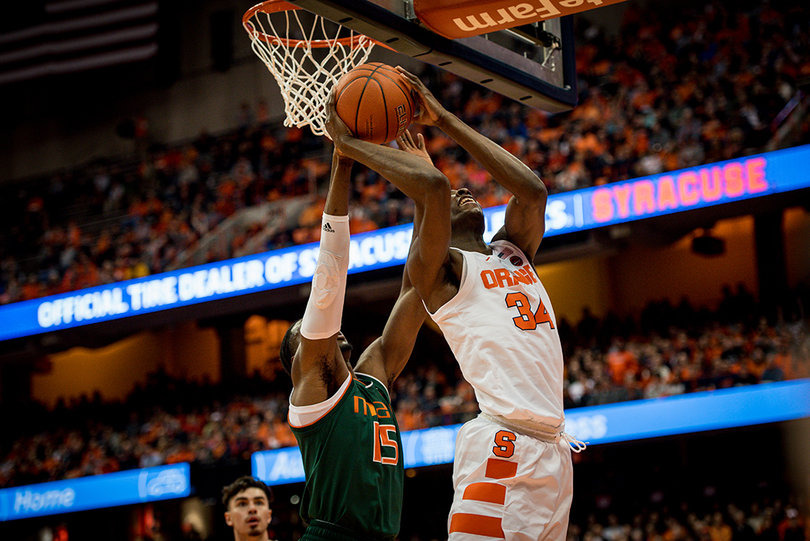 Sophomore forward Bourama Sidibe had three steals in 10 minutes on the floor