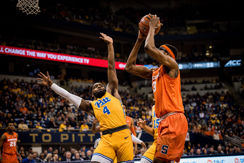 Center Paschal Chukwu scored four points early, then added six more points to finish with 10 points and eight rebounds — one of his better performances of the year. 