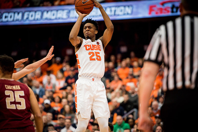 Battle shot 8-of-13 from the field and committed just two turnovers, a quality number for a player who's almost always on the floor, often with the ball in his hands. 
