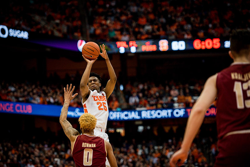 Next up for SU: North Carolina State, on the road, Wednesday night in Raleigh. 

