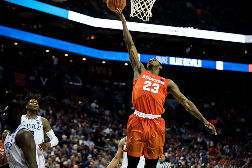Howard had three assists and two steals, but he committed six of SU’s 17 turnovers. 
