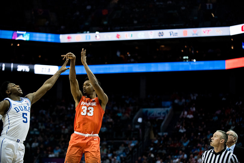 Hughes shot 1-for-4 from deep. 