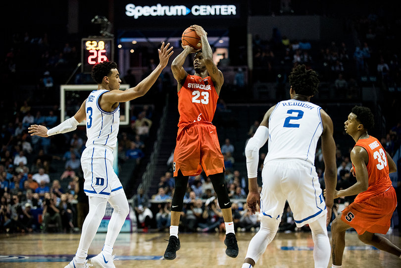 Said Howard: “Tyus being out, I knew I had to be a little bit more aggressive.”
