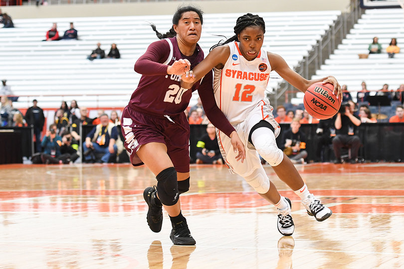Lewis said after the game that she's not looking for her shot more after a strong ACC tournament, scoring is just "my game."