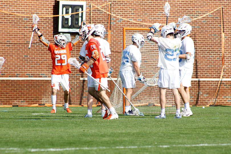 Syracuse took 40 shots 
