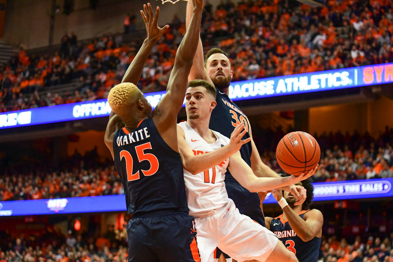Freshman Joe Girard III played 22 minutes off the bench. 