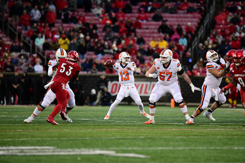Starting quarterback Tommy DeVito went 14-for-21 with two touchdowns against the Cardinals.