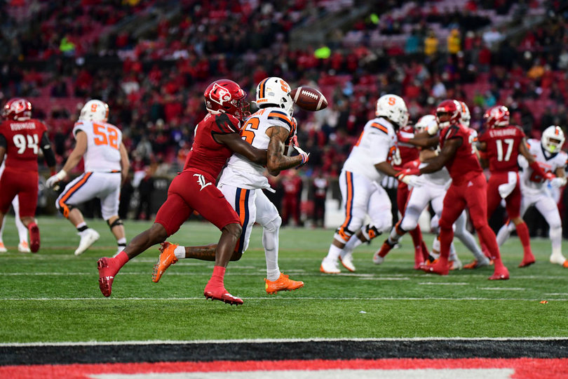 Syracuse moved the sticks 27 times to Louisville's 25 first downs, but it didn't matter in the end. 