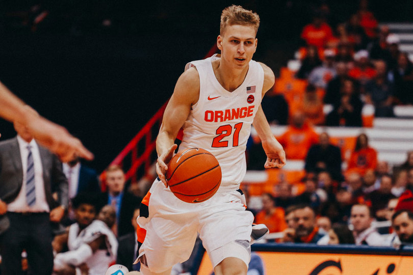 Despite picking up three fouls in the first half, Dolezaj played 29 minutes for the Orange on Tuesday. 