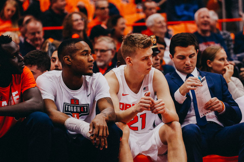 By the second half's closing minutes, most fans had already exited the Carrier Dome as Syracuse neared another loss against a high-major opponent.
