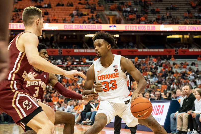 Hughes has the ball