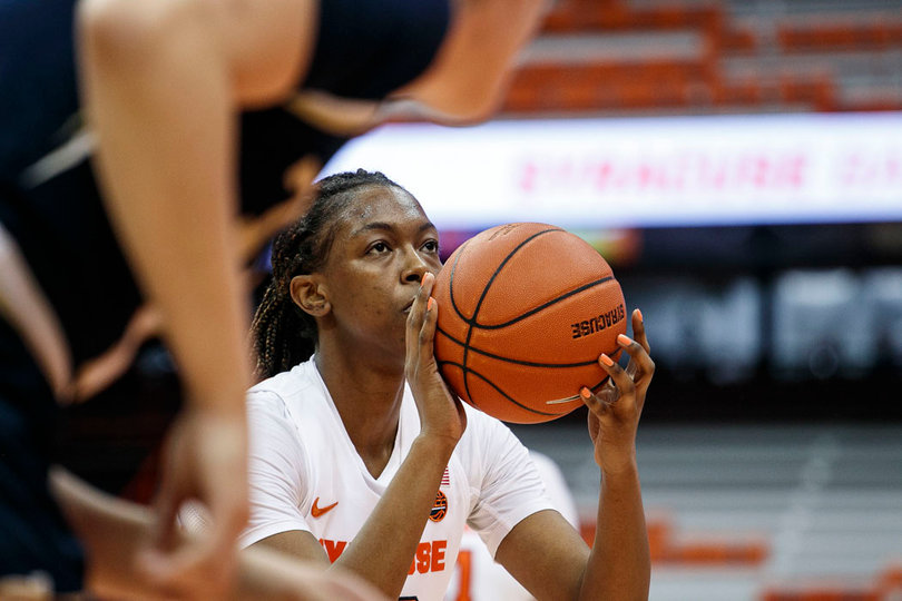 The Orange shot 46.7% from the line, hitting seven of 15 free throws.