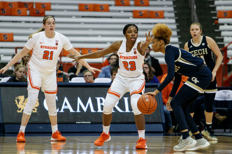 Georgia Tech made just five 3s Thursday, but smothering defense and 56.7% shooting from the field led it to victory.