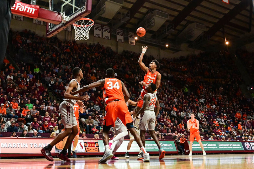 Hughes only scored four points in the first half, but became the Orange's primary scorer in the second half once Buddy cooled off.