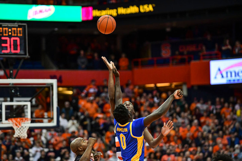 Syracuse out-rebounded the Panthers 39-33, marking the fourth-straight game the Orange have won the battle on the boards.