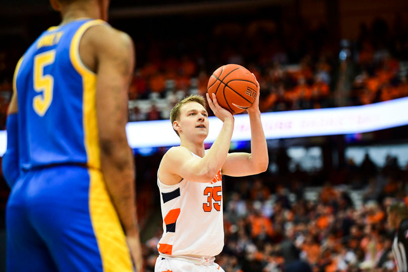 Buddy's seven field goals were the most made by a Syracuse player against the Panthers, and he had his highest 3-point percentage since the Boston College game on Jan. 15. 
