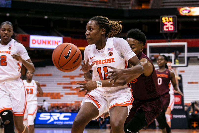 Cooper dished out four assists, the second most on the Orange behind Lewis (five).