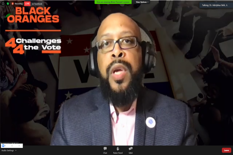Project 444, SU alumni join Black Oranges in voter awareness webinar