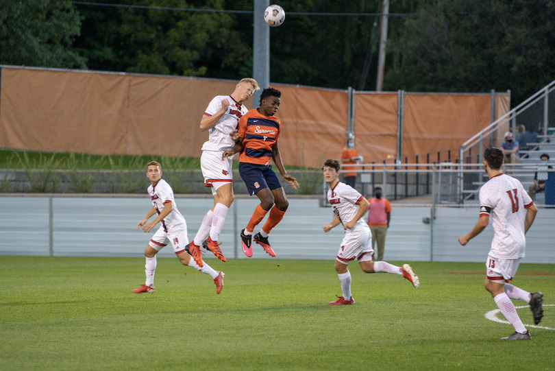 Syracuse goalie Lucas Daunhauer struggles in 5-4 double overtime loss to Louisville