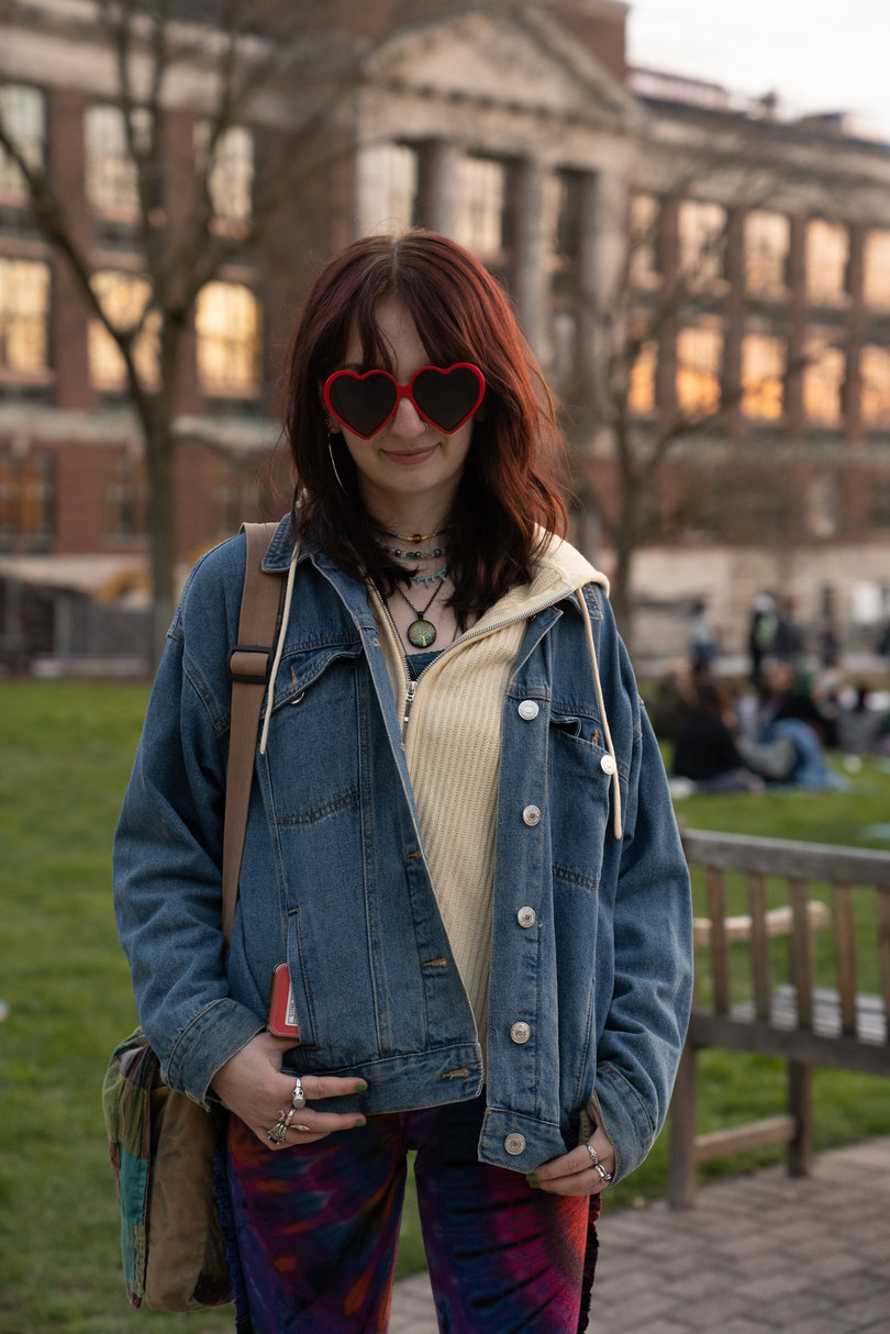 A portrait of Rosalie Mazorra, an ESF student.