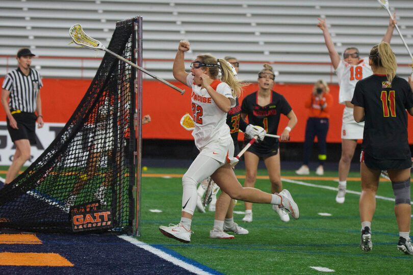 Observations from SU’s win: Delaney Sweitzer, Meaghan Tyrrell enjoy career games