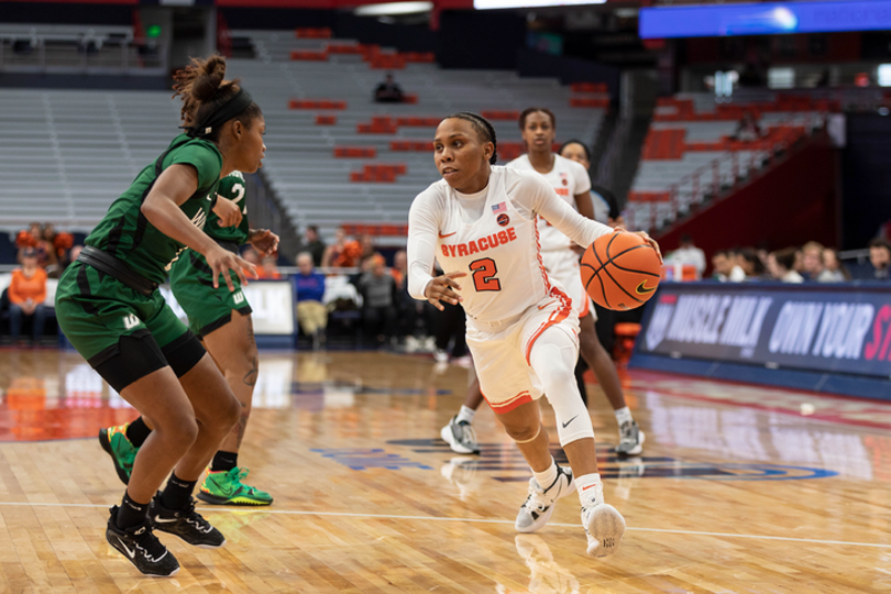 Syracuse blows out Kent State 84-56 in 1st round of WNIT