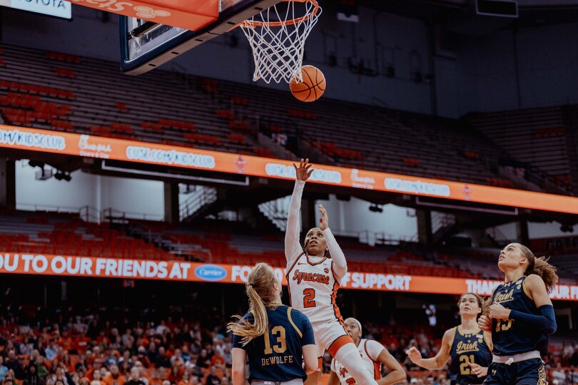 Dyaisha Fair’s late heroics secure 86-81 win over No. 13 Notre Dame