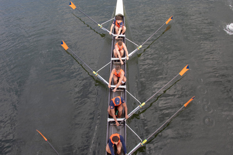 Above shot of the Syracuse 4V8
