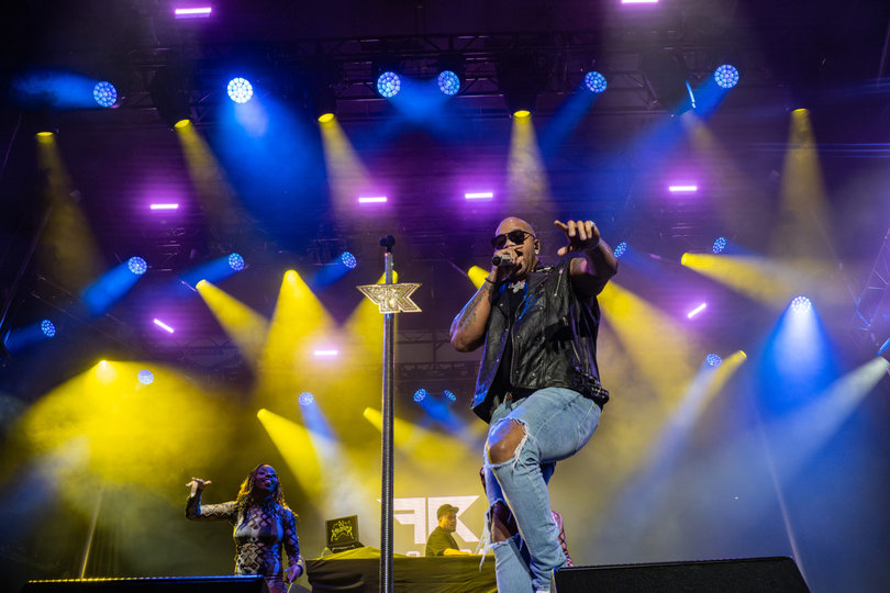 Flo Rida at the New Yokr State Fair