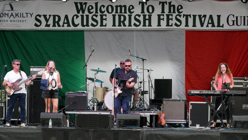 Attractive Nuisance performs popular Irish songs at the festival, including multiple tunes from The Cranberries, a rock band from Ireland. 
