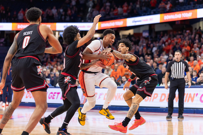 In Syracuse's 85-61 loss to Louisville, J.J. Starling recorded a season-low four points while Chucky Hepburn scored a game-high 24.