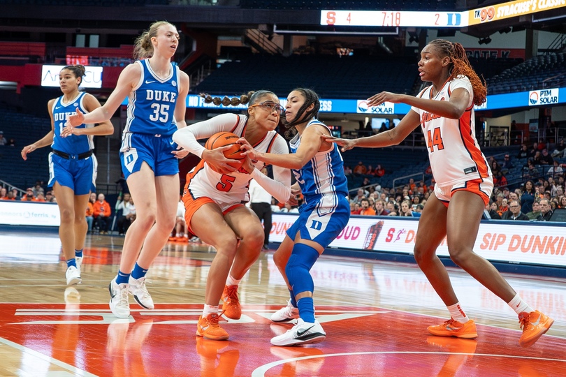 Syracuse suffers 1st ACC loss, scores season-low 51 points in defeat to Duke