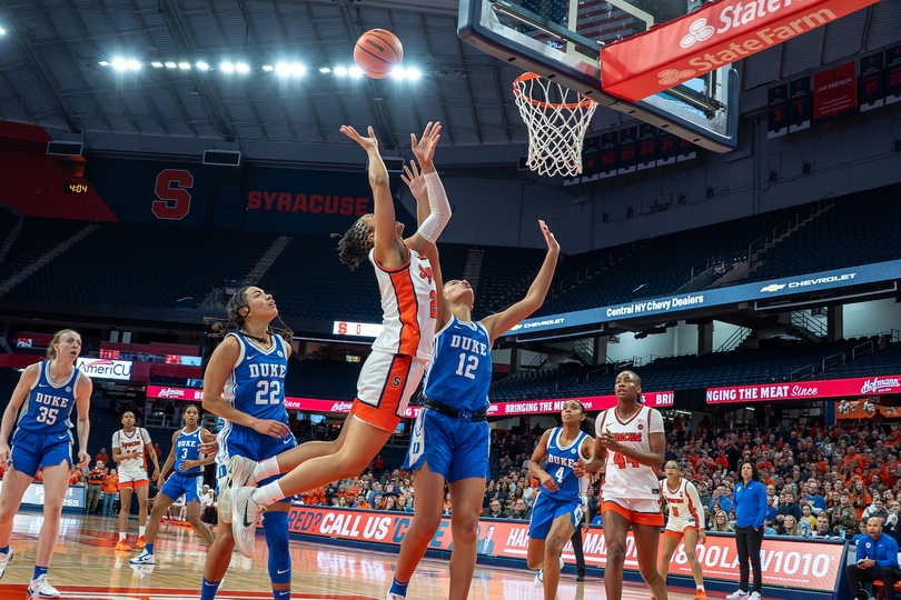 Syracuse dominates the paint. Duke’s frontcourt made it look pedestrian.