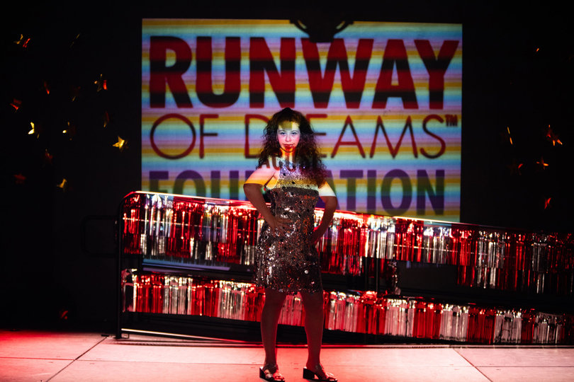 Sasha Soraci lives out her runway dreams on Sunday. Her involvement in the fashion show was the highlight of her month, she said. 