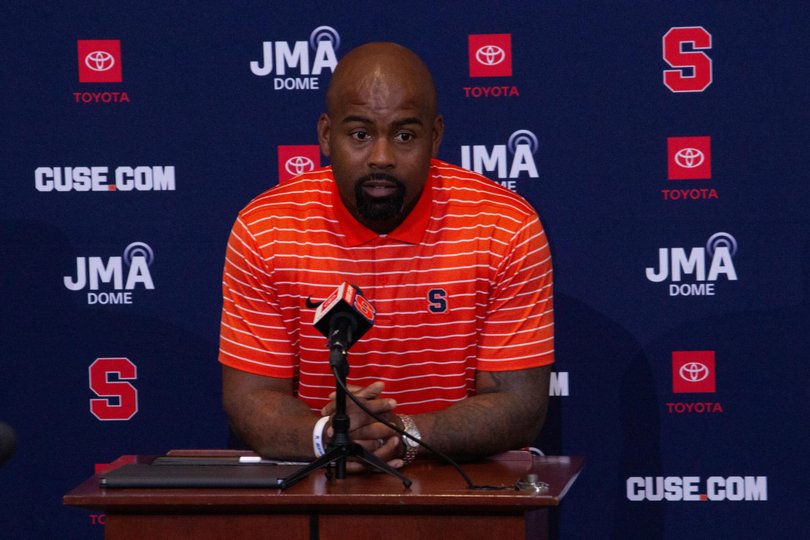 During his weekly media availability Monday, Fran Brown talked about Syracuse's upcoming scrimmage Saturday and more. 