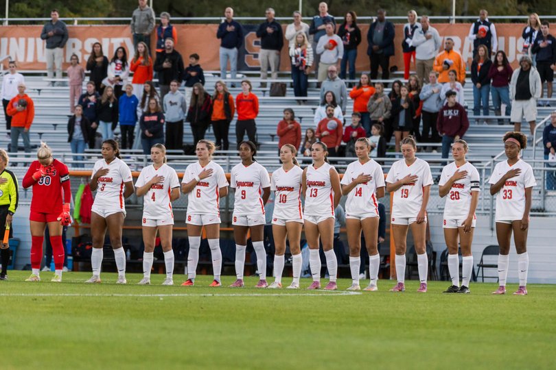 Syracuse women’s soccer enters the 2026 campaign off a 5-9-4 2025 season and is tasked with replacing program saves leader Shea Vanderbosch in net and other key faces on offense.