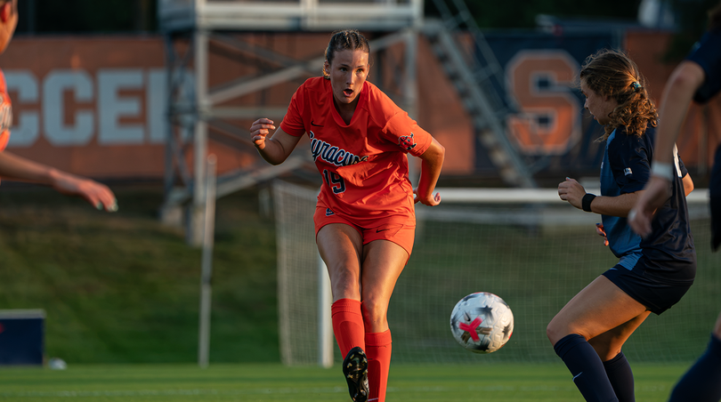 Syracuse women's soccer mustered just two shots on goal in its season-opening scoreless draw against Villanova Thursday.