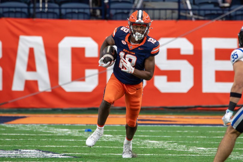 Wide receiver Justus Ross-Simmons is reportedly returning to SU after some class of 2022 recruits were granted another year of eligibility.