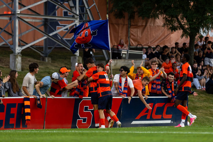 Two goals created and converted by substitutes powered Syracuse men's soccer to its first home win of 2026 against Loyola Friday.
