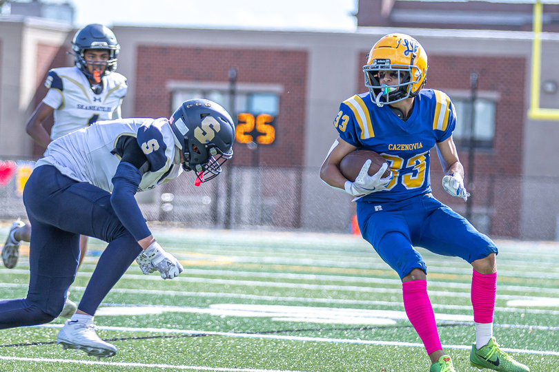 Cazenovia High School senior Paul Mitchell sets the tone for the Lakers offense after 642 yards as a junior.