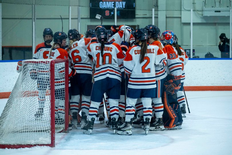 During his preseason presser Wednesday, new Syracuse ice hockey head coach Brian Idalski dove into his team's depth, drive and staff. 