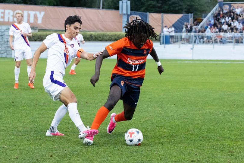 In its first ACC match, Syracuse men's soccer posted one shot on target in a 1-0 loss to No. 18 Clemson at SU Soccer Stadium Friday.