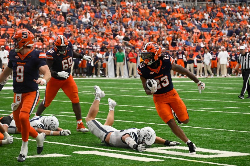 Tylik Hill and Shavane Anderson Jr. compiled 193 yards and four touchdowns Saturday, replacing RB transfers Ju’Juan Johnson and Ahmad Miller.