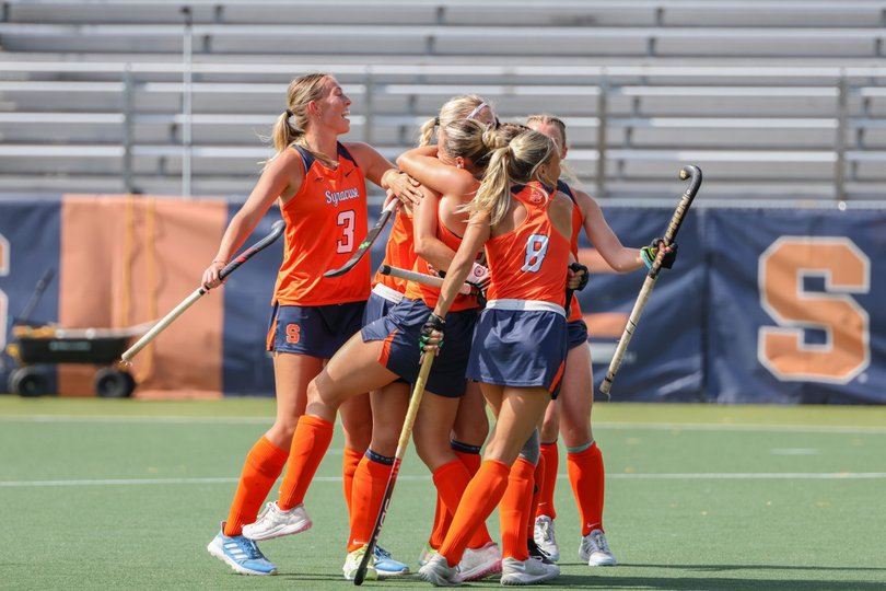 Syracuse fell three spots to No. 15 in Tuesday's NHFCA poll. The drop comes after the Orange lost 2-1 to No. 17 Rutgers Sunday in a shootout.