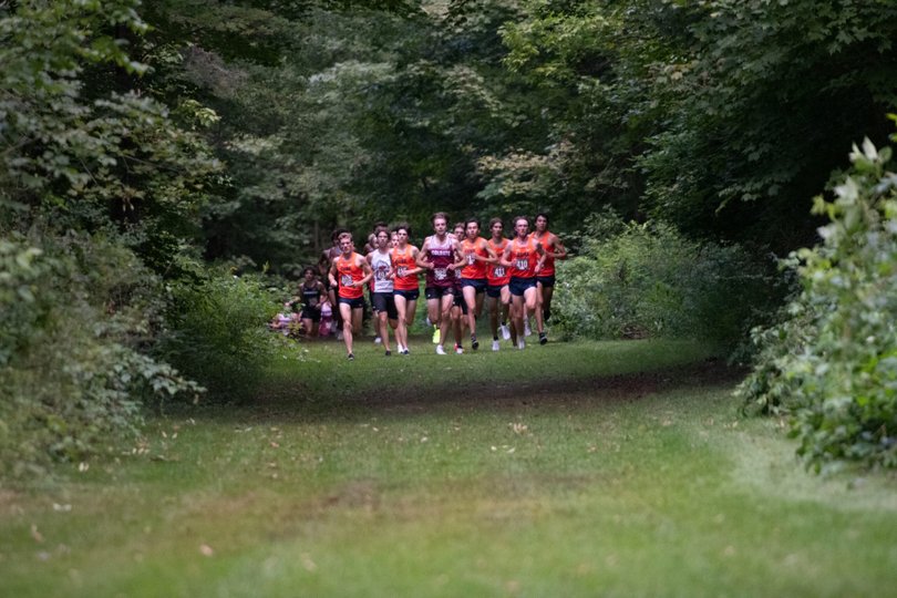 Syracuse cross country’s Charles Guerrera won the 6K race at the Harry Lang Invitational by nearly four seconds.
