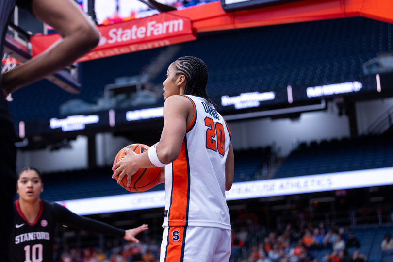 After averaging 12.6 points per game last season with Syracuse, guard Dominique Darius won't return to SU for a seventh collegiate season. 