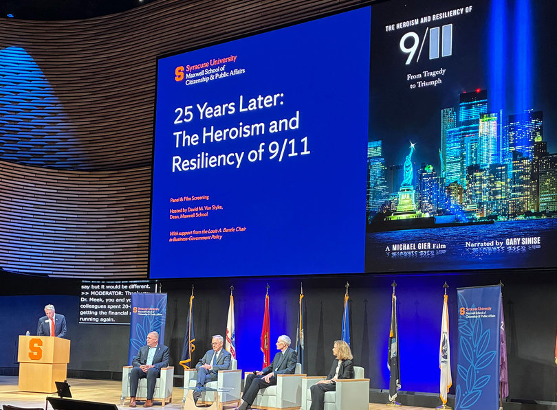 Panelists at a Maxwell event discussed the U.S.’ united spirit after 9/11, and emphasized a need for resilience and unity 25 years later.