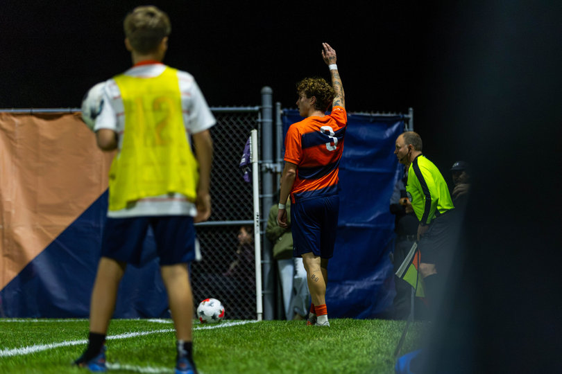 After losing his starting job on Aug. 23, Gabriel Oksanen scored an Olimpico to give SU the lead in its derby victory over Le Moyne Saturday.