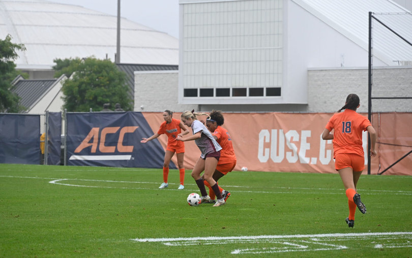 Syracuse women’s soccer’s back three kept Virginia Tech’s offense at bay for nearly 85 minutes before a late goal handed SU a 1-0 loss.