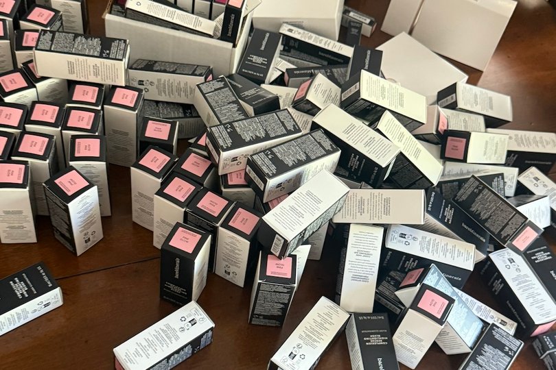 BareMinerals is one of the few brands sorority Alpha Epsilon Phi has received PR packages from. The sorority is one of many organizations that partners with brands to grow creative opportunities within the student body.